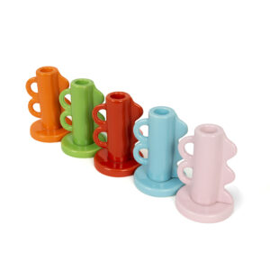 Helio Ferretti Vintage Double Handle Kerzenhalter