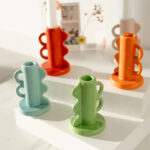 Helio Ferretti Vintage Double Handle Kerzenhalter