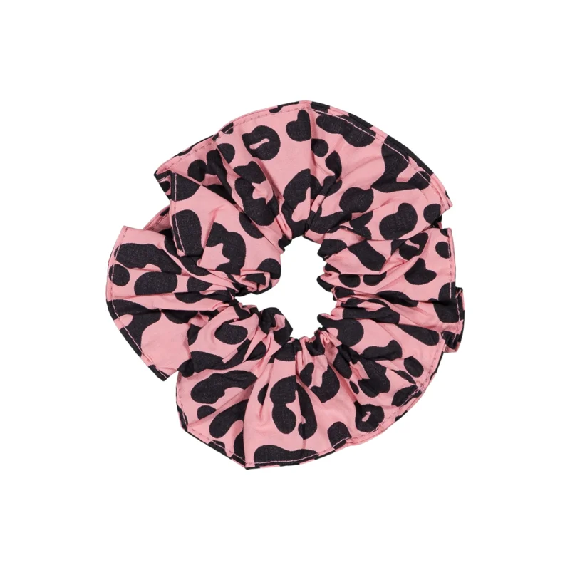 Scrunchie Leopard Rosa