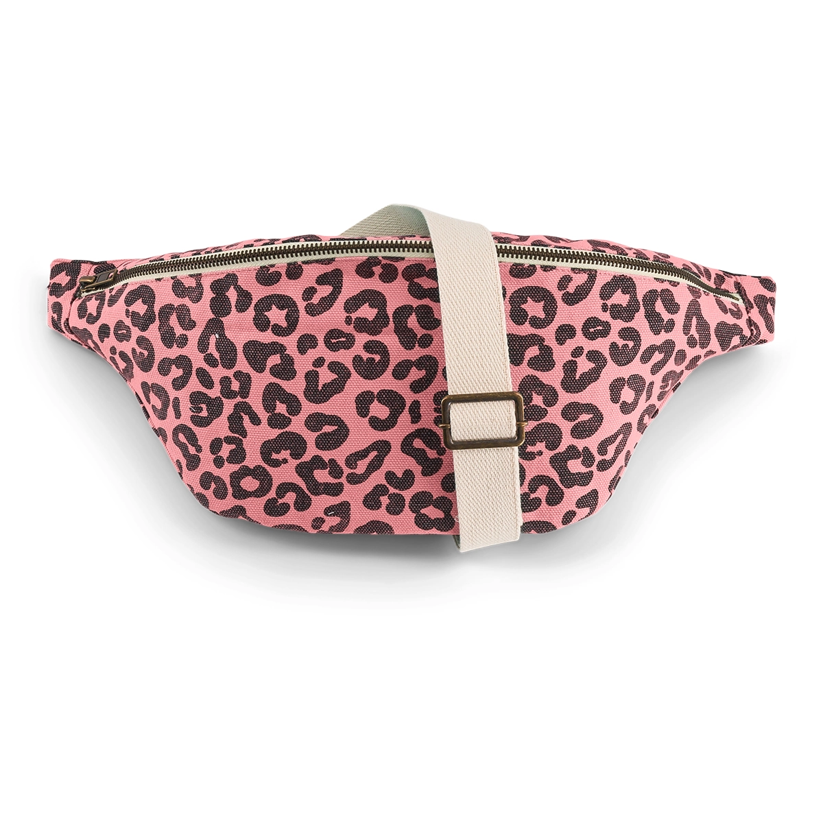 Gürteltasche Leopard Rosa
