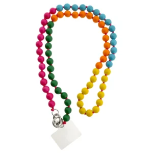 Handykette Perlen farbig