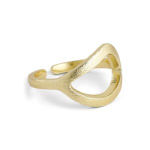 Ring Clara vergoldet