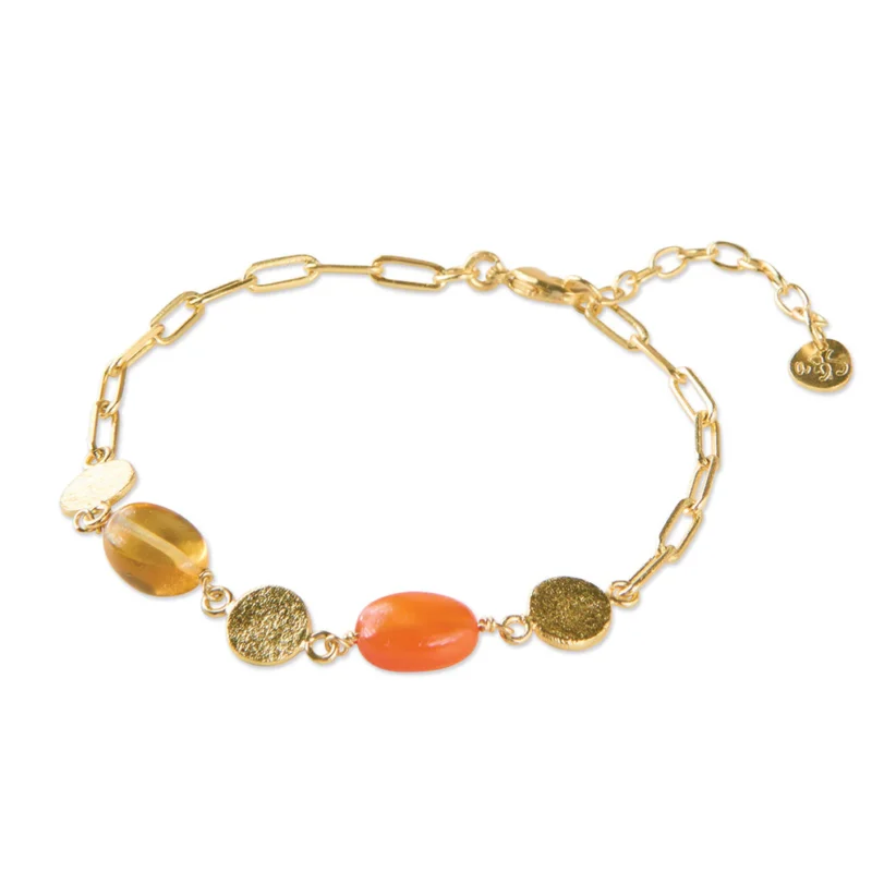 Armband Aesthetic Citron Karnerol