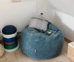 Funzy Sitzsack Cord Lagune Blau