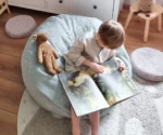 Funzy Sitzsack Cord Salbei Grün
