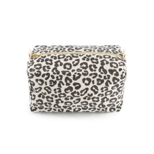 Kosmetiktasche Leopard Nature