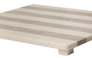 EJA Hackbrett aus Marmor Beige/Weiss
