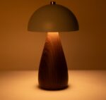 Lampe Mrs. Teak Hellblau von EJA