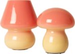 Lampe Mushy in Pink/Gelb von EJA