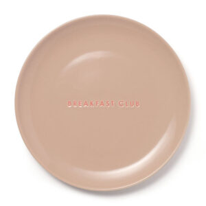 Frühstücksteller Breakfast Club in Beige von Vondels