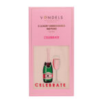 Vondels 2er Set Servietten mit Stickerei Celebrate