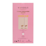Vondels 2er Set Servietten mit Stickerei Cocktail Club