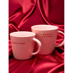Vondels Tee Tasse Santas Favorite Pink