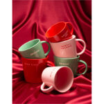 Vondels Teetasse Mama Claus rot