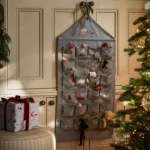 Adventskalender blaugrau zum selber befüllen