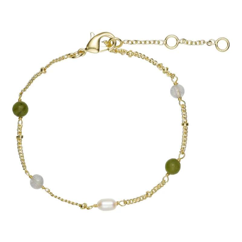 Armband Anais in Grün von PURE by Nat