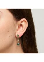 Ohrringe Amira Grün von PURE by Nat