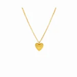 Halskette mit Herzanhänger in Gold von PROTSAAH