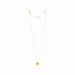 Halskette mit Herzanhänger in Gold von PROTSAAH