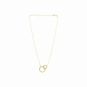 Halskette Interlinked Circles in Gold von PROTSAAH