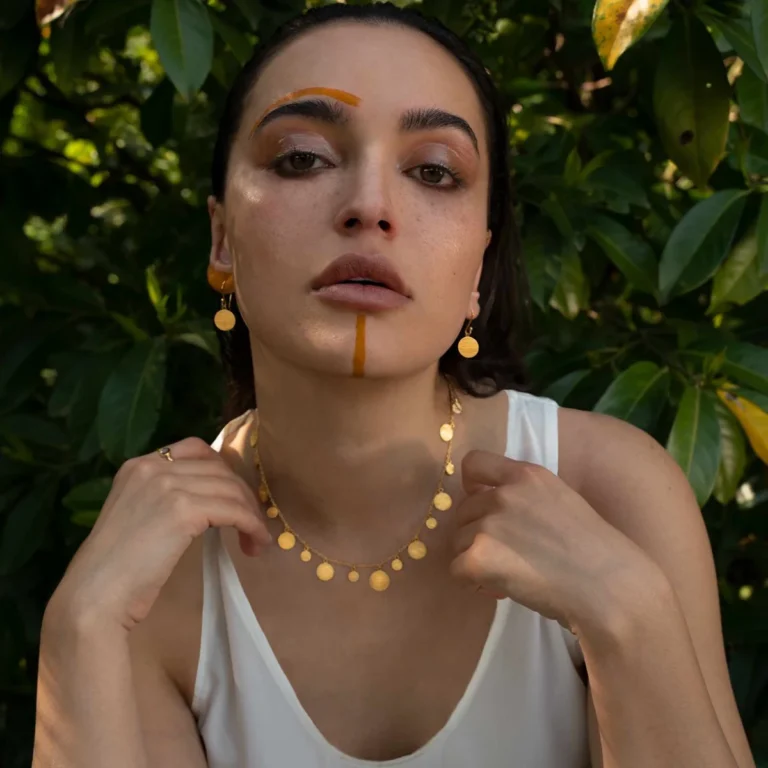 Multi-Coin Halskette in Gold von PROTSAAH