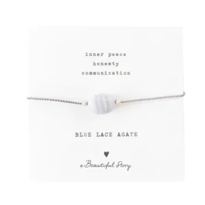 Armband Blauer Spitzenachat