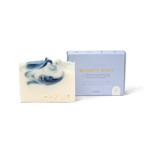 Körperseife von Azur in Mighty Mint