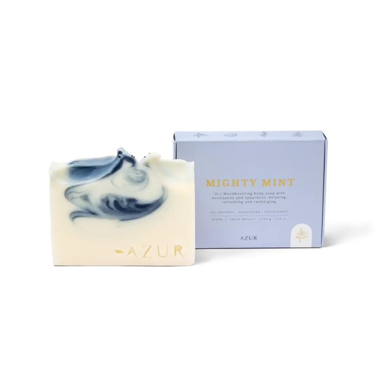 Körperseife von Azur in Mighty Mint