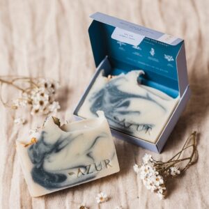 Körperseife von Azur in Mighty Mint