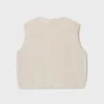 BILLYBELT Sherpa-Weste Elfenbein