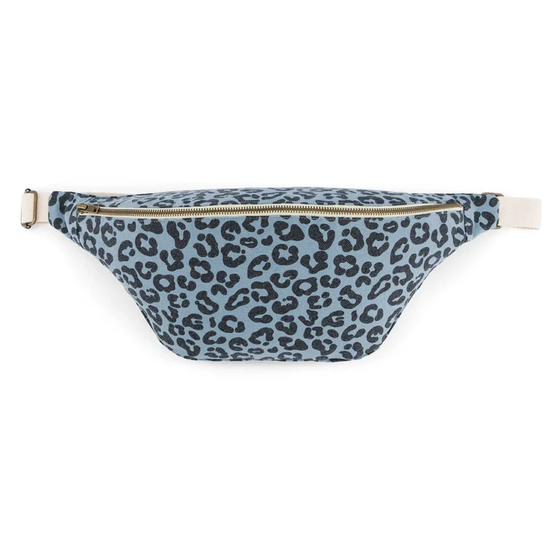 Gürteltasche Leoprint Sky Blue