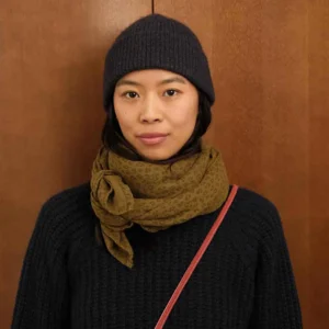 Schal Mini Leoprint Tapenade