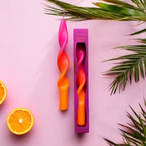 Stabkerze Dip Dye Curly Dreamy