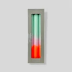 Stabkerze Dip Dye Neon Sorbet