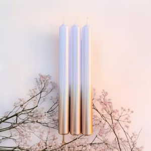 Stabkerze 3er Set Dip Dye X-Mas