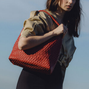 Melie Bianco - Johanna Red Recycled Vegan Shoulder Bag