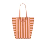 Tote Bag in Erdbeer/Caramel von Rose in April