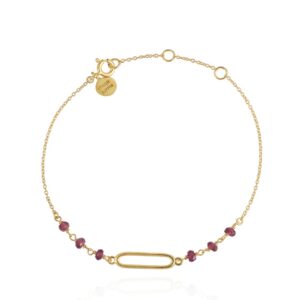 Muja Juma - Armband Primrose Rhodolith