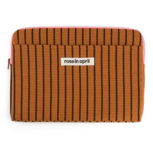 Rose in April - Laptop-Hülle Tennis Streifen Ginger 13/14'