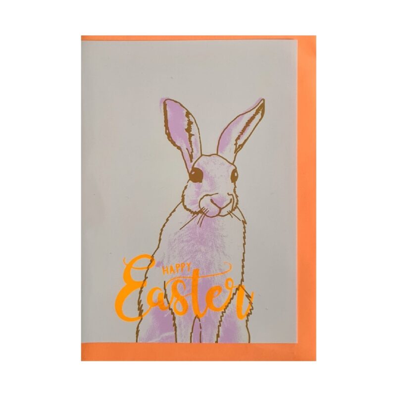 Osterkarte Orange