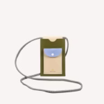 Phone pouch tickling grass