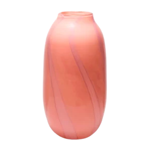 Glasvase Stripes Pink von Vondels