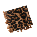 Leoparden-Schal in Braun