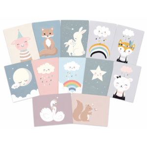 Kinder Poster 10er Set, assortiert