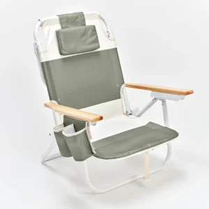 Strandstuhl Deluxe Sage Block