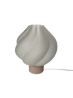 Wavy shell lampe beige