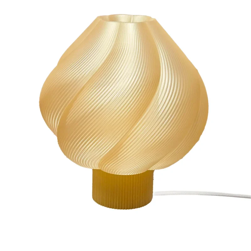 Wavy shell lampe butter yellow1