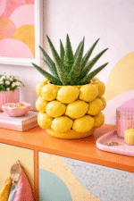 vase klein zitrone