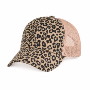 Cap Leoprint mit Mesh