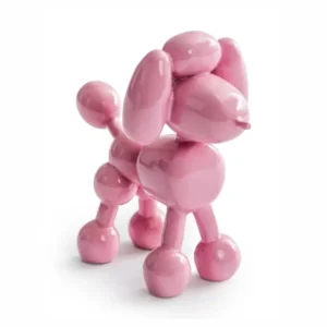 Deko Balloon Poodle Pink
